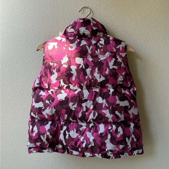 Lululemon Puffy Vest – Size 2 – Pink/Berry Camo Print - Picture 9 of 10
